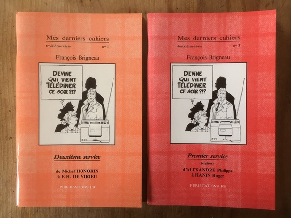 Devine qui vient télédiner ce soir, Premier et deuxième services