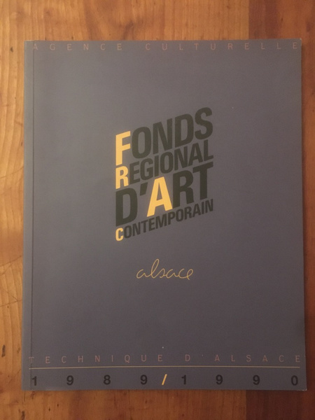 Fonds Régional d'Art Contemporain d'Alsace, Acquisitions 1989-1990