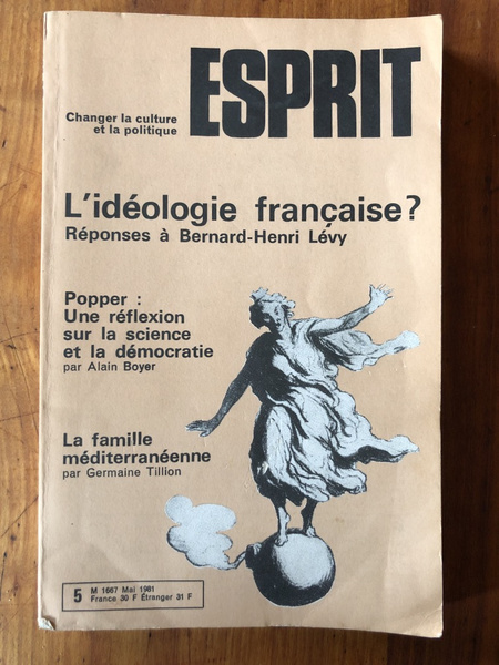 Revue Esprit Mai 1981