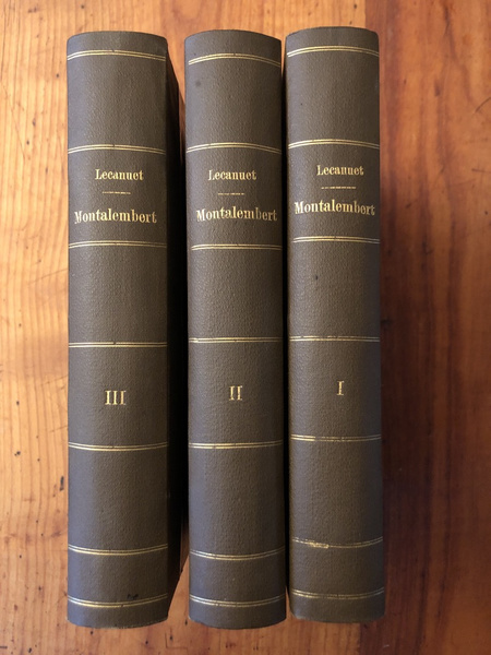 Montalembert (3 volumes complet)