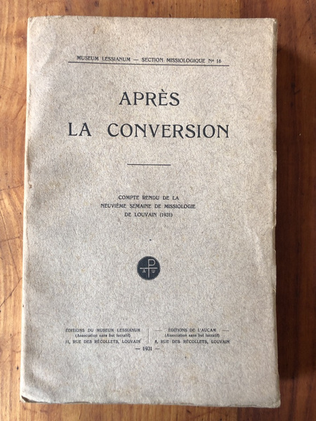 Après la conversion