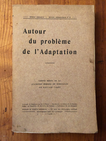 Autour du problème de l'adaptation