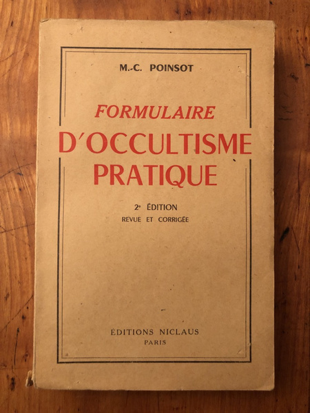 Formulaire d'occultisme pratique