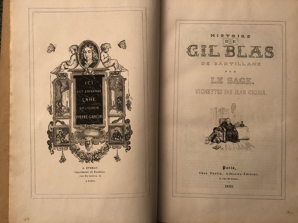 Histoire de Gil Blas de Santillane, illustrée par Gigoux