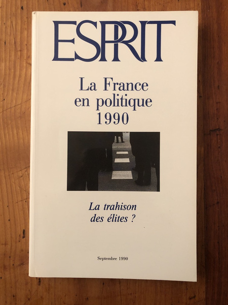 Esprit Septembre 1990, La France en politique 1990