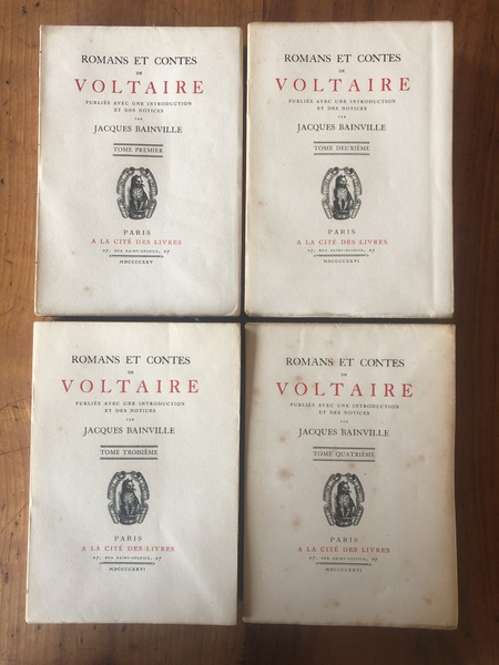 Romans et contes de Voltaire (Complet en 4 volumes)