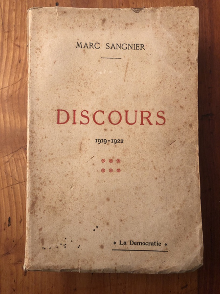 Discours 1919-1922