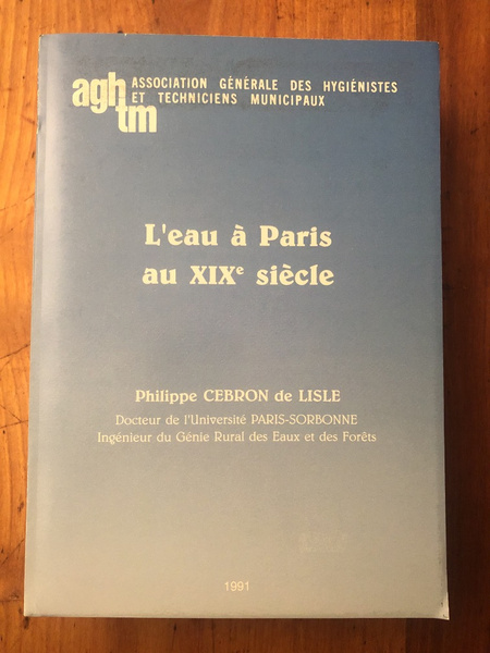 L'eau à Paris au XIXe siècle