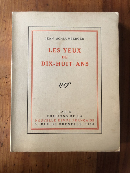 Les yeux de dix-huit ans, Edition originale