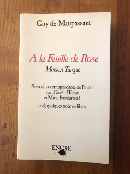 À la feuille de rose : Maison Turque