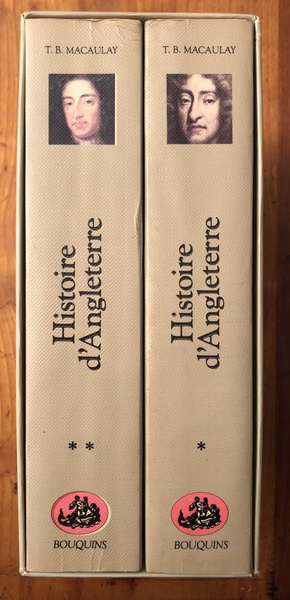 Histoire d'Angleterre, Coffret deux volumes