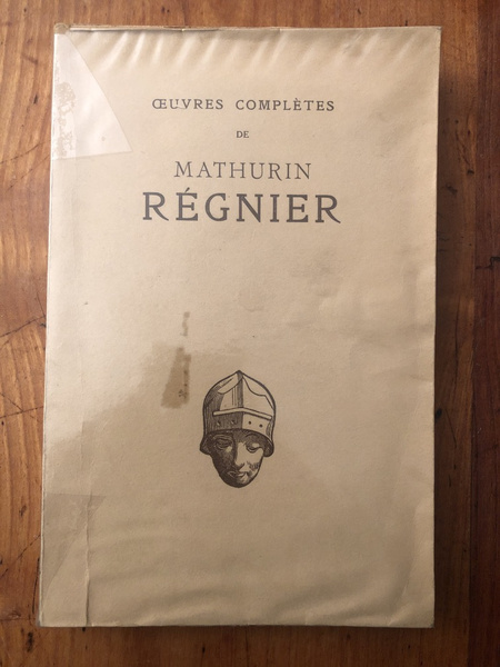 Oeuvres complètes de Mathurin Régnier