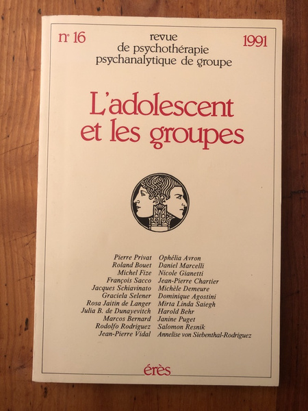 L'adolescent et les groupes