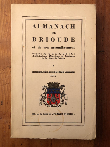 Almanach de Brioude 1975, Cinquante-cinquième année