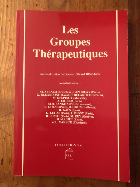 Les Groupes Thérapeutiques