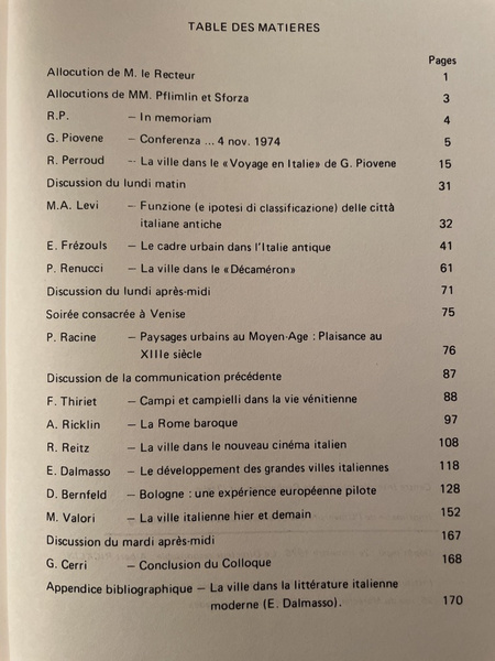 Décor urbain et cadre de vie en Italie de l'Antiquité …