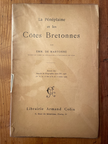 La pénéplaine et les côtes bretonnes