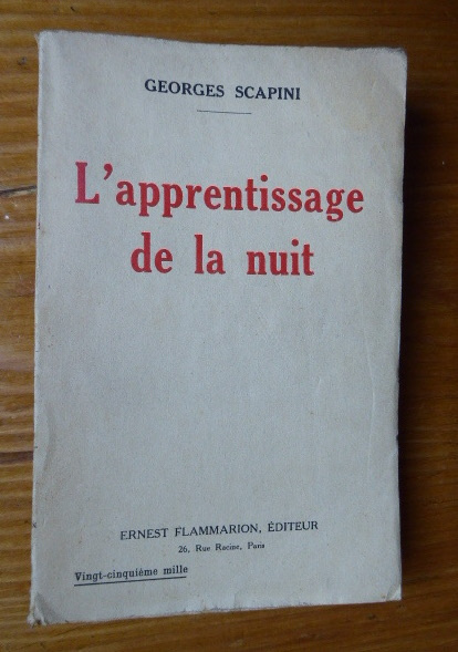 L'apprentissage de la nuit