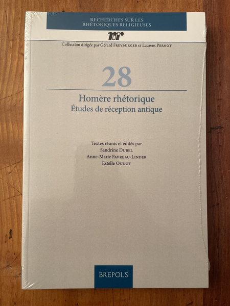 Homère rhétorique, études de réception antique