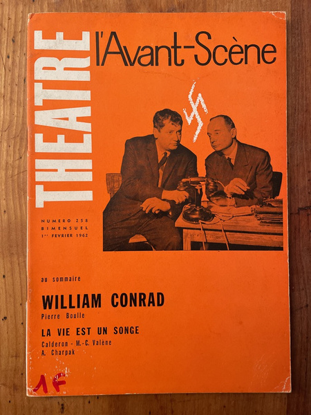 L'avant-scène théâtre N°258, William Conrad