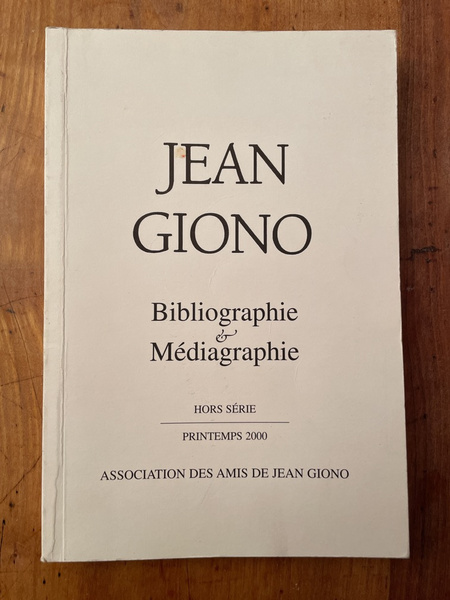 Jean Giono, Bibliographie et Médiagraphie