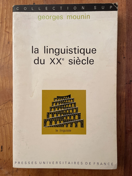 La linguistique du XXe siècle