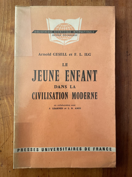 Le jeune enfant dans la civilisation moderne