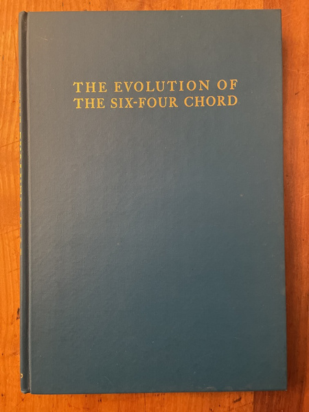 The evolution of the six-four chord, a chapter in the …