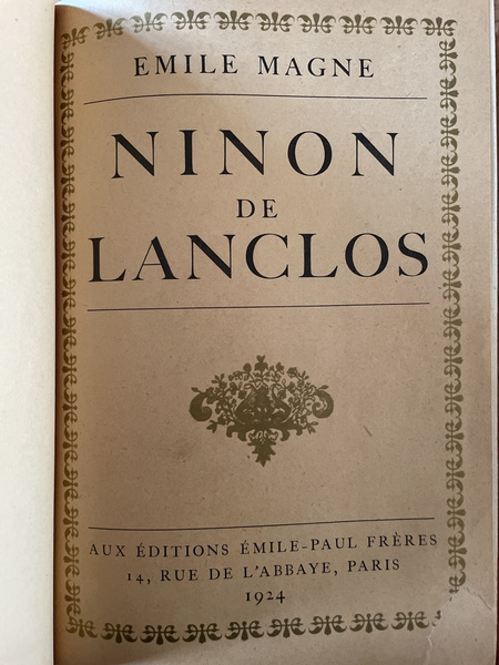 Ninon de Lanclos, portraits et documents