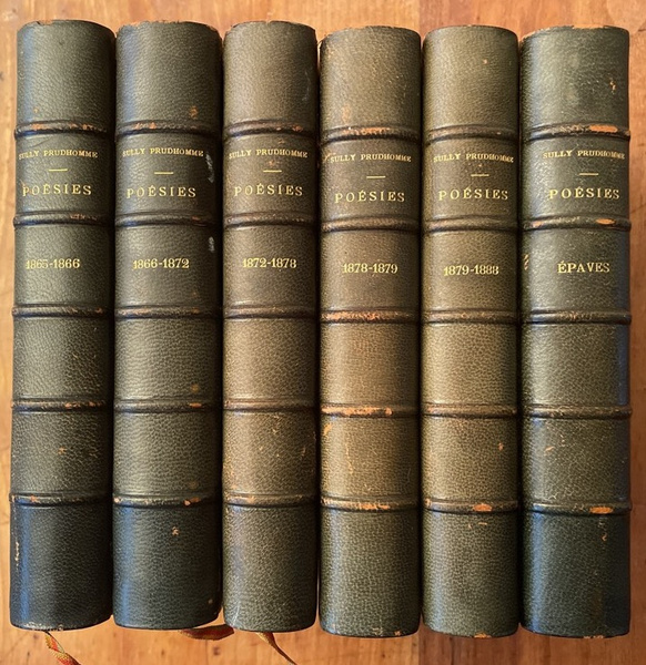 Poésies 1865-1888 - Epaves (6 volumes)