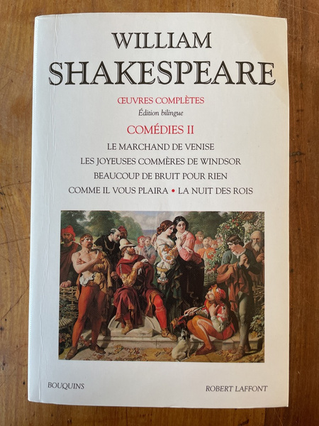 Oeuvres complètes de W. Shakespeare, comédies II