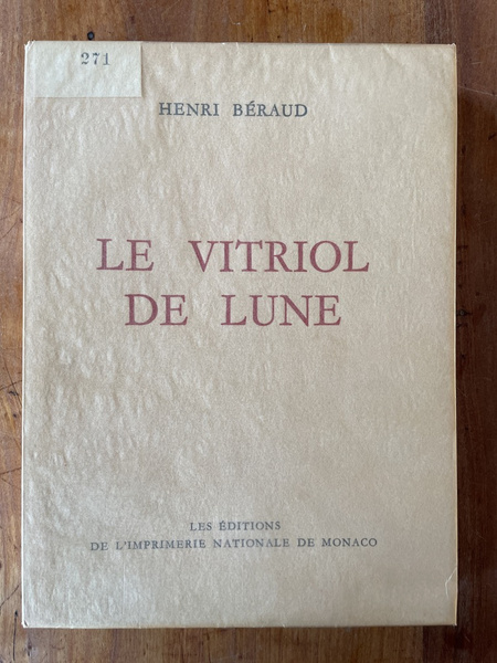 Le vitriol de Lune