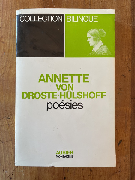 Poésies de Anette von Droste-Hülshoff