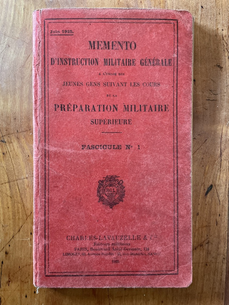 Memento d'instruction militaire générale