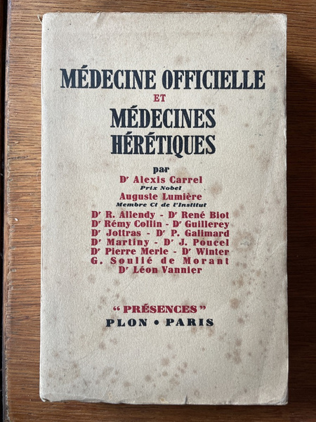 Médecine officielle et médecines hérétiques