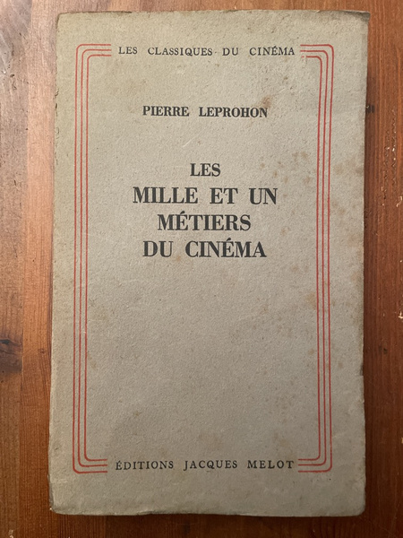 Les mille et un métiers du cinéma