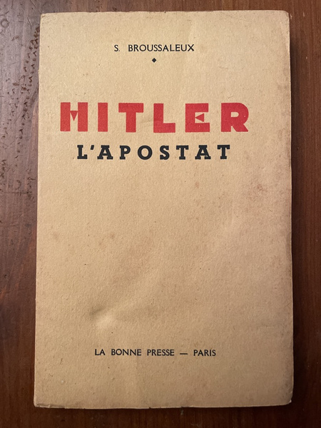 Hitler l'Apostat