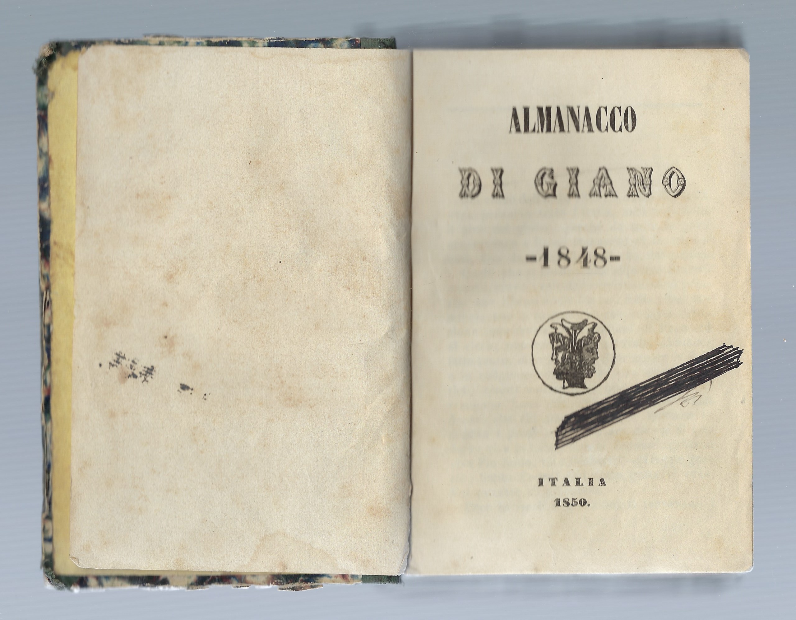 Almanacco di Giano 1848