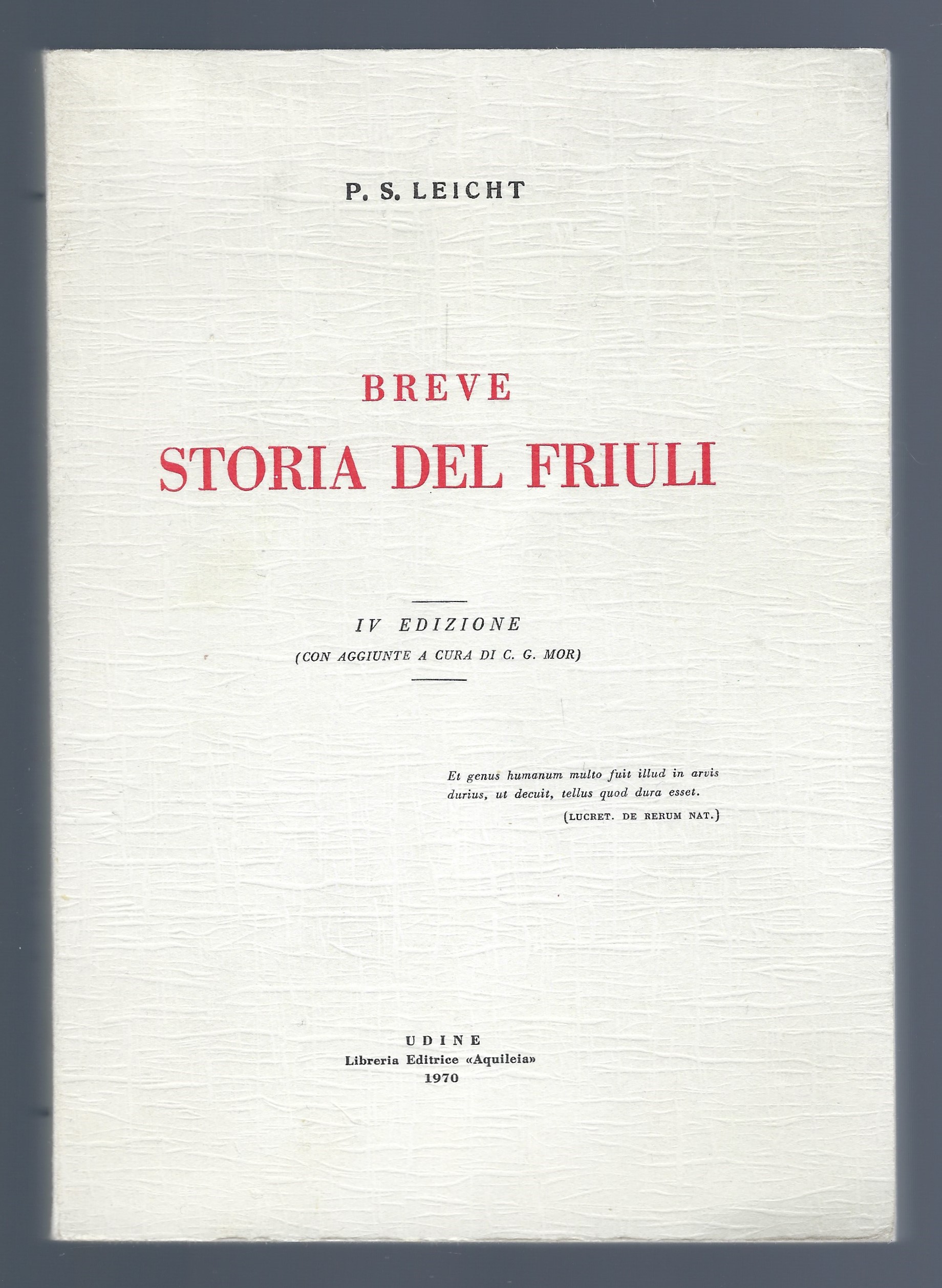 Breve storia del Friuli