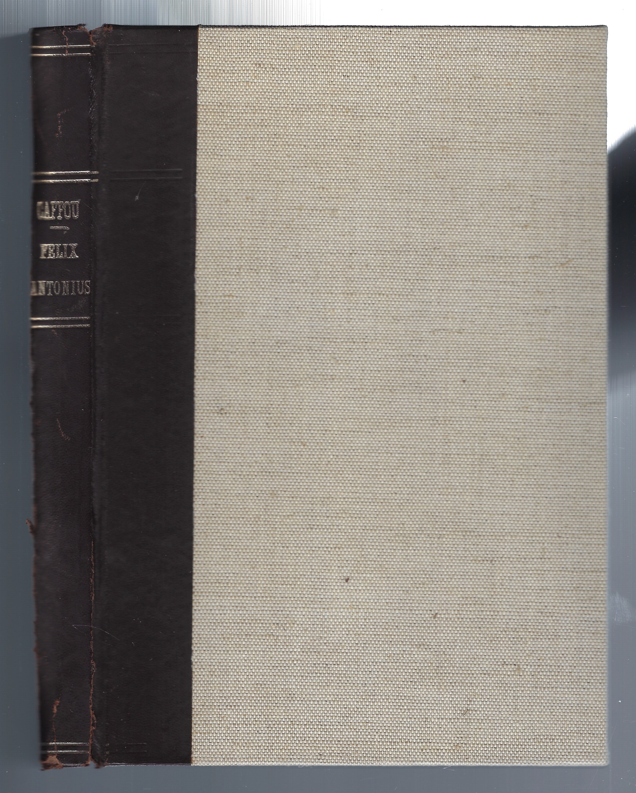 Caffou Felix Antonius et Crobath Josephus Fridericus. Breves notitiae biographicae …