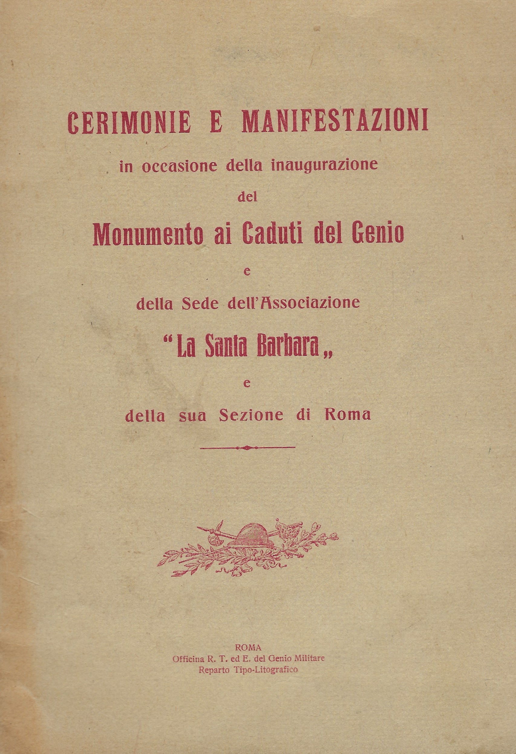 Cerimonie e manifestazioni in occasione dell'inaugurazione del Monumento ai Caduti …