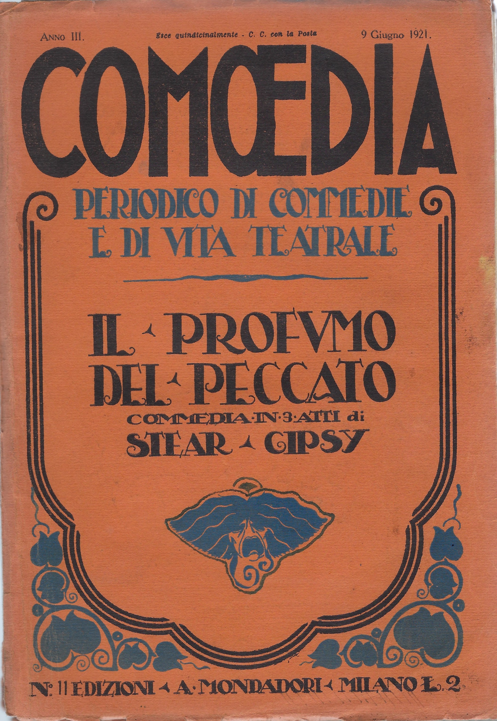Comoedia - Periodico di commedie e di vita teatrale. N …