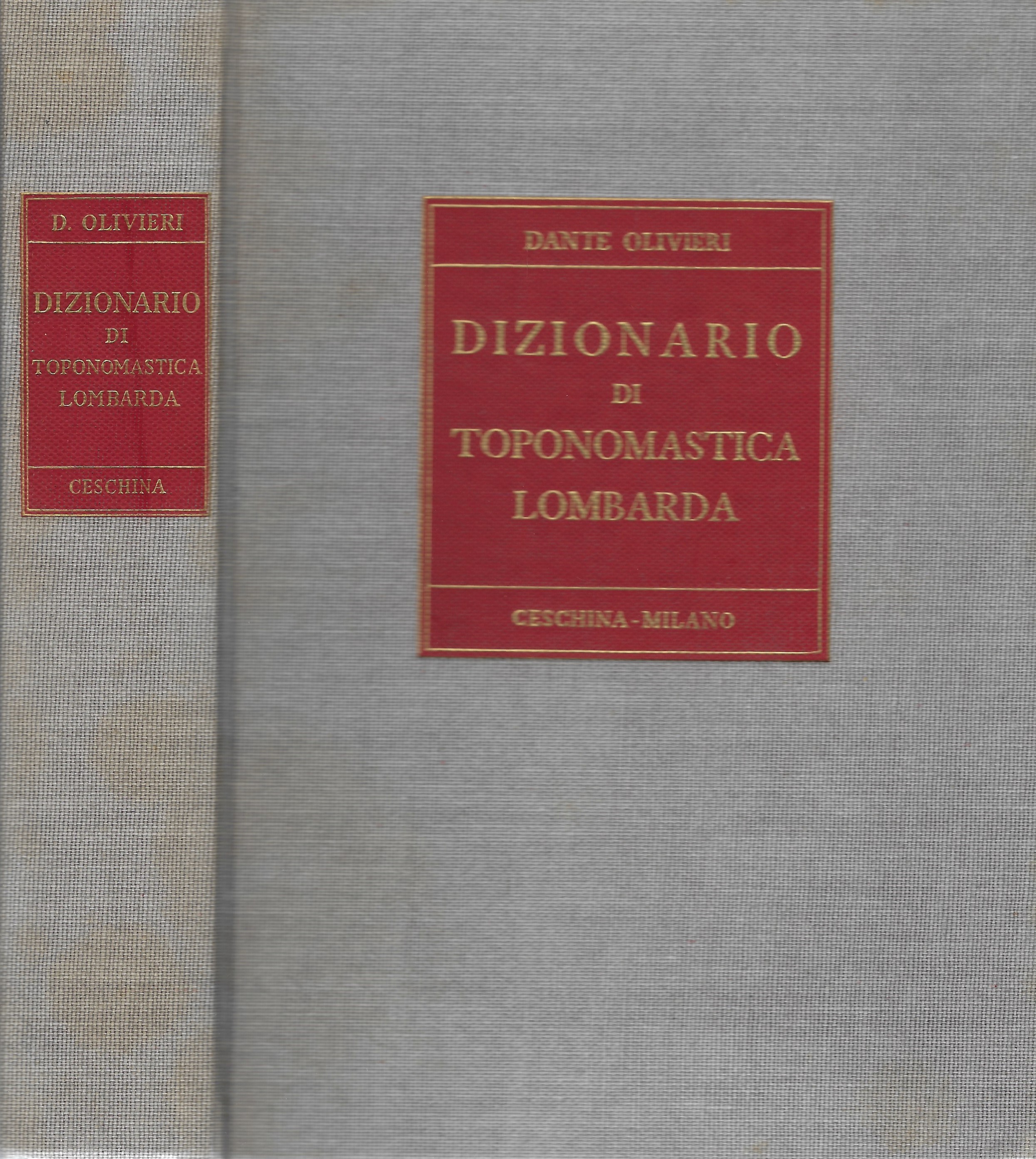 Dizionario di toponomastica lombarda