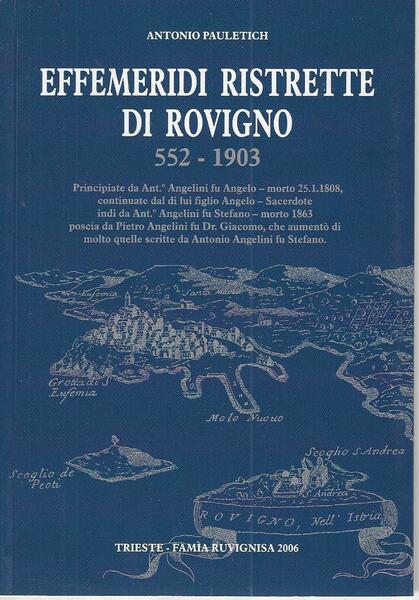 Effemeridi ristrette di Rovigno 552-1903