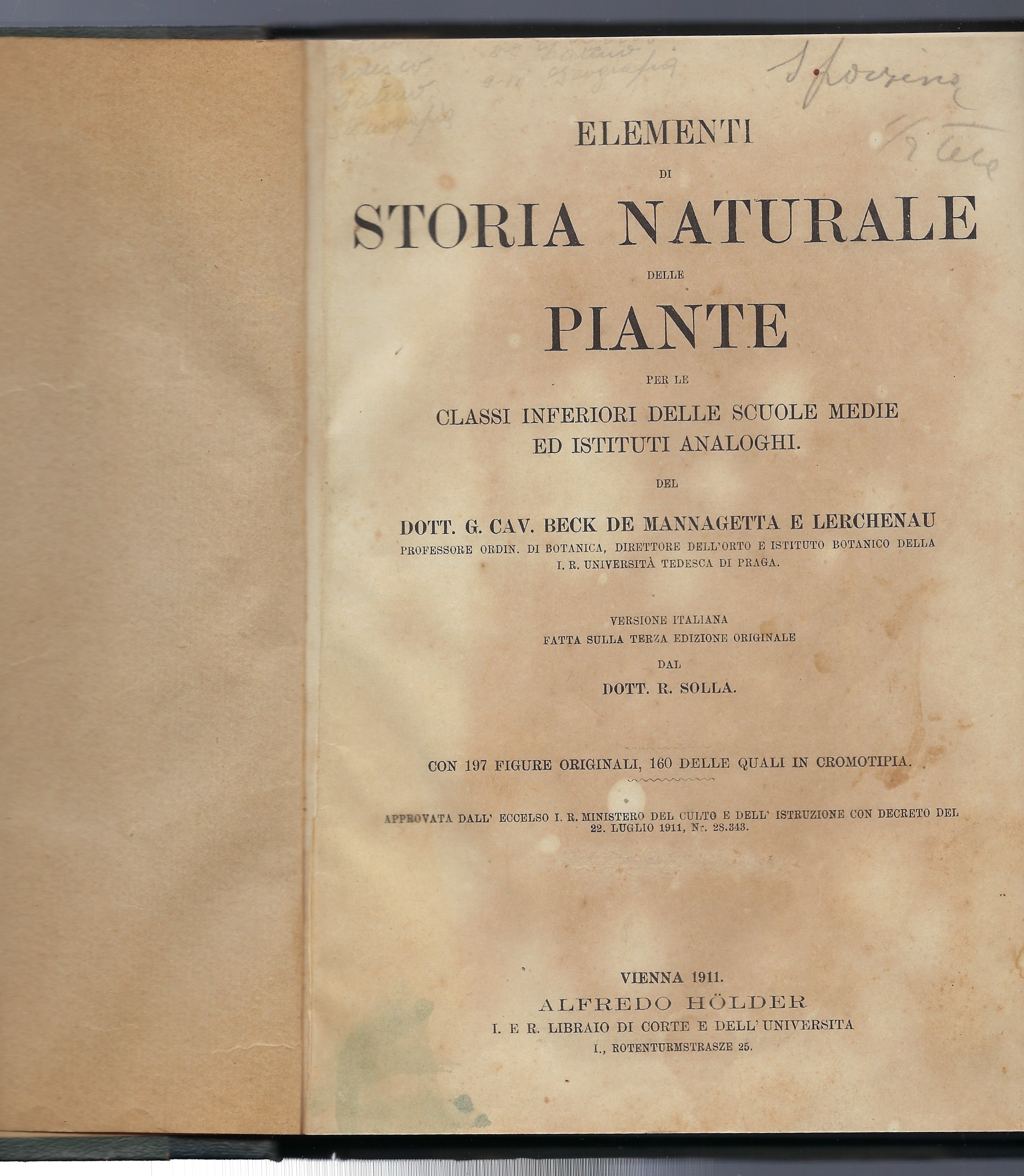 Elementi di storia naturale delle piante per le classi inf.delle …