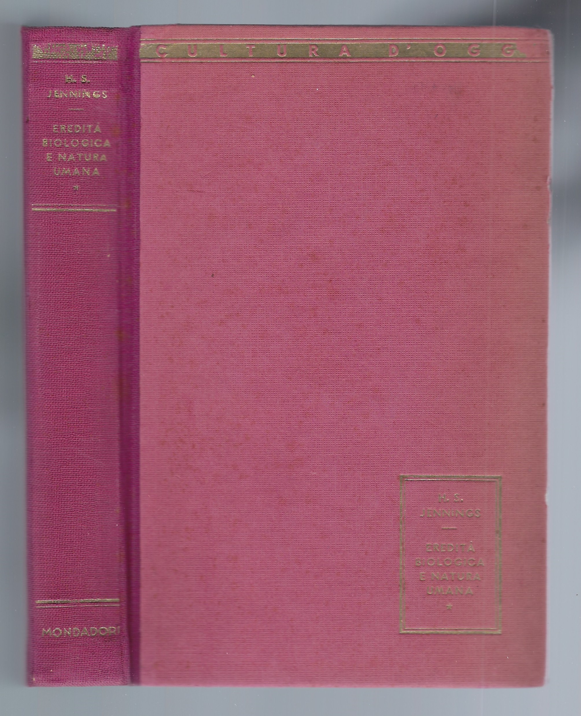 Eredità biologica e natura umana.