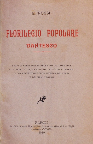 Florilegio popolare dantesco