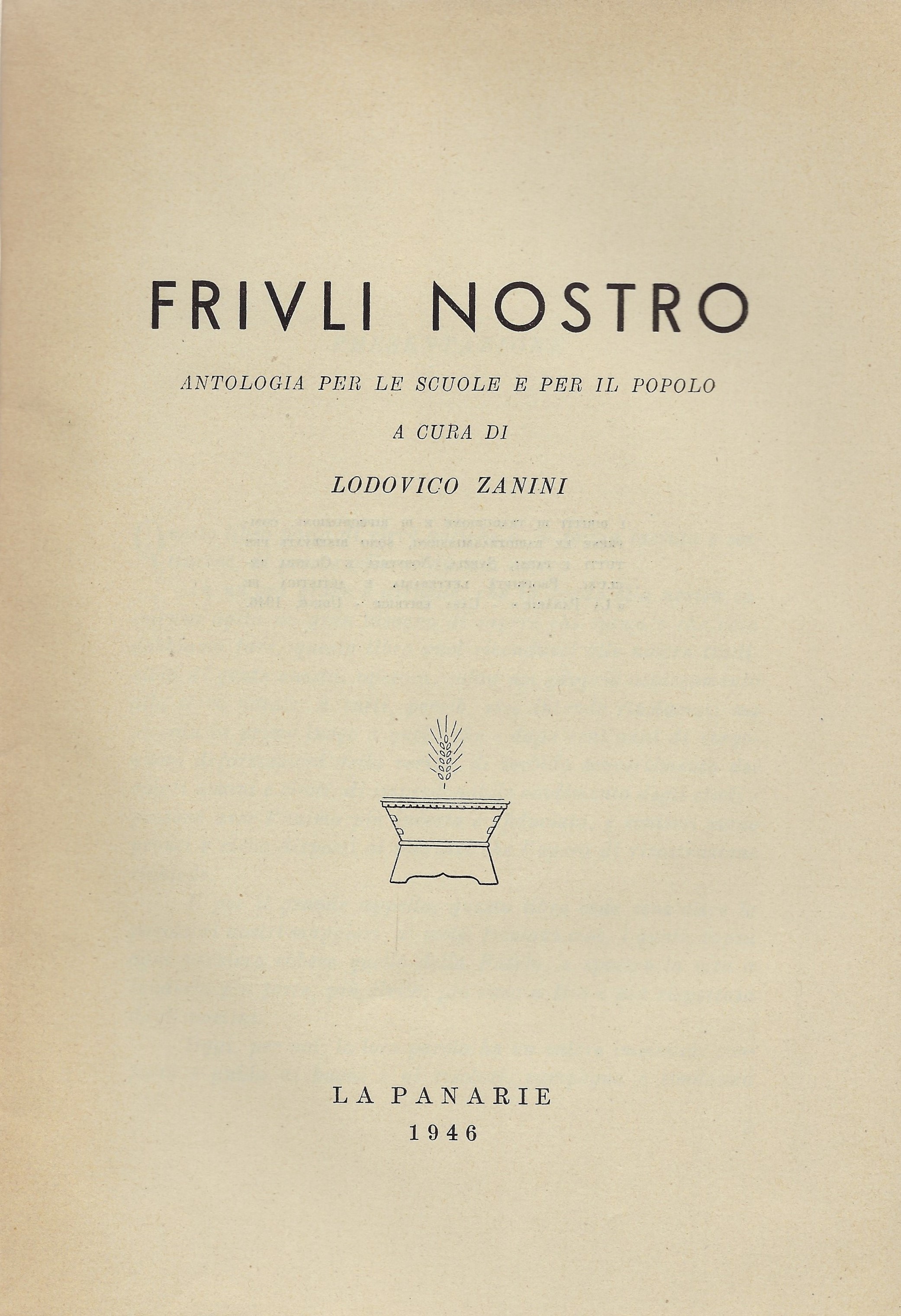 "Friuli nostro"