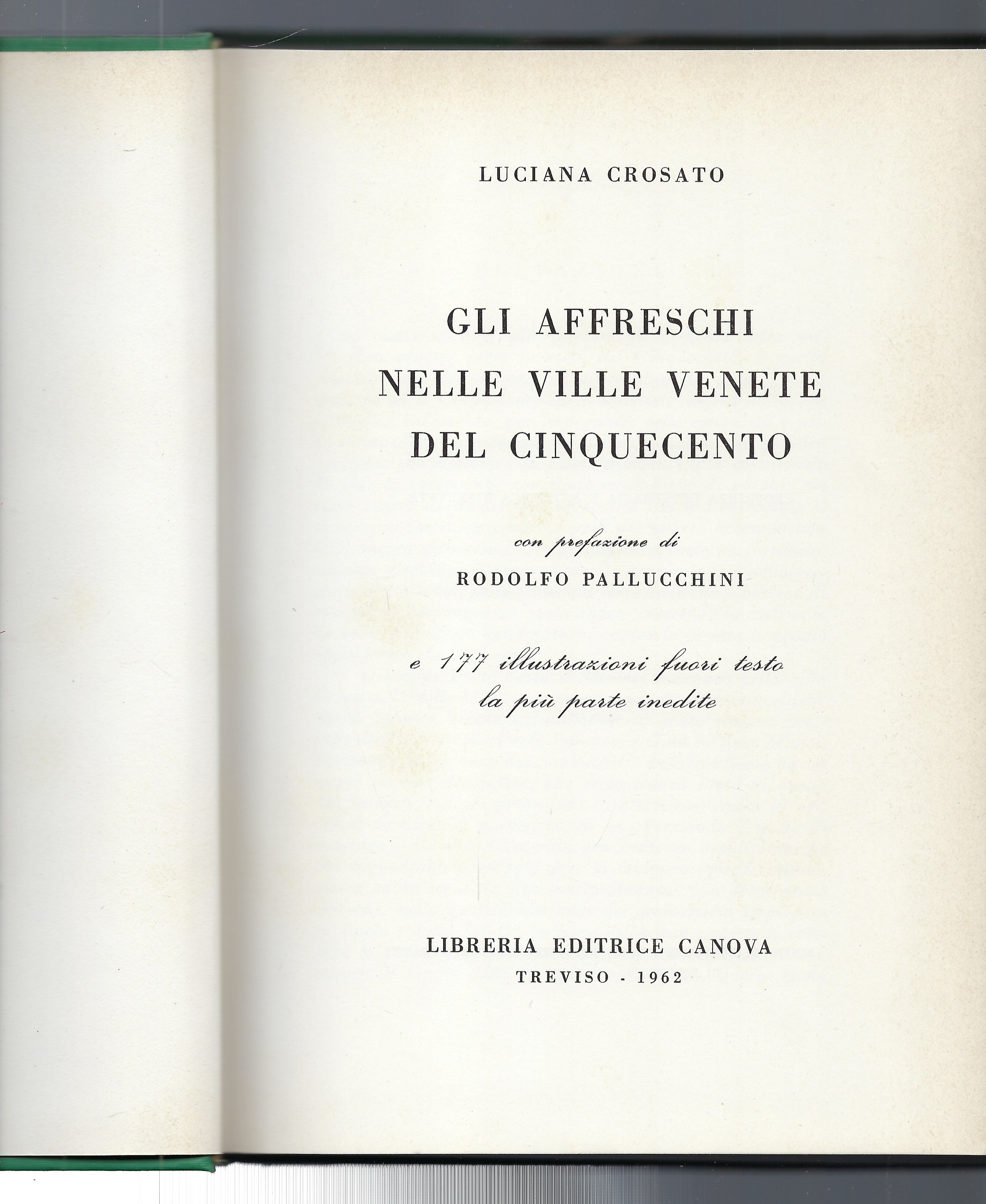 Gli affreschi nelle ville venete del Cinquecento