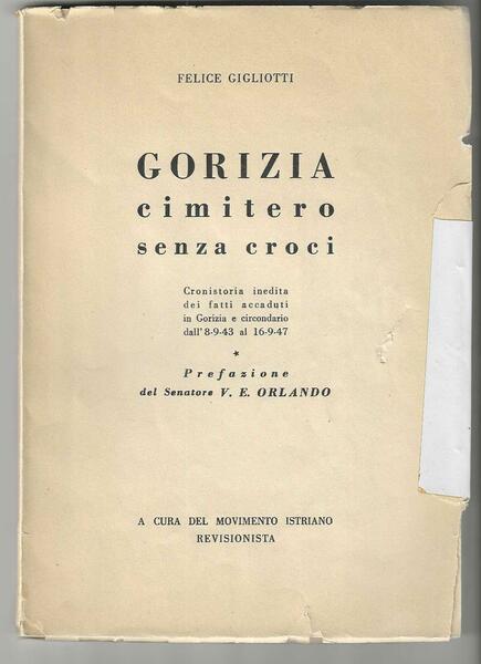 "Gorizia cimitero senza croci"